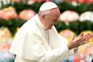 Pope Francis in the Paul VI hall Dec 13 2017 Credit Daniel Ibanez CNA 1