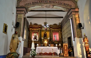 The main altar of one of the colonial-era churches in Popoyán, Colombia, one of the stops on the itinerary of the 2025 International Congress on Religious Tourism. Credit: DiegoMera, CC BY-SA 4.0, via Wikimedia Commons