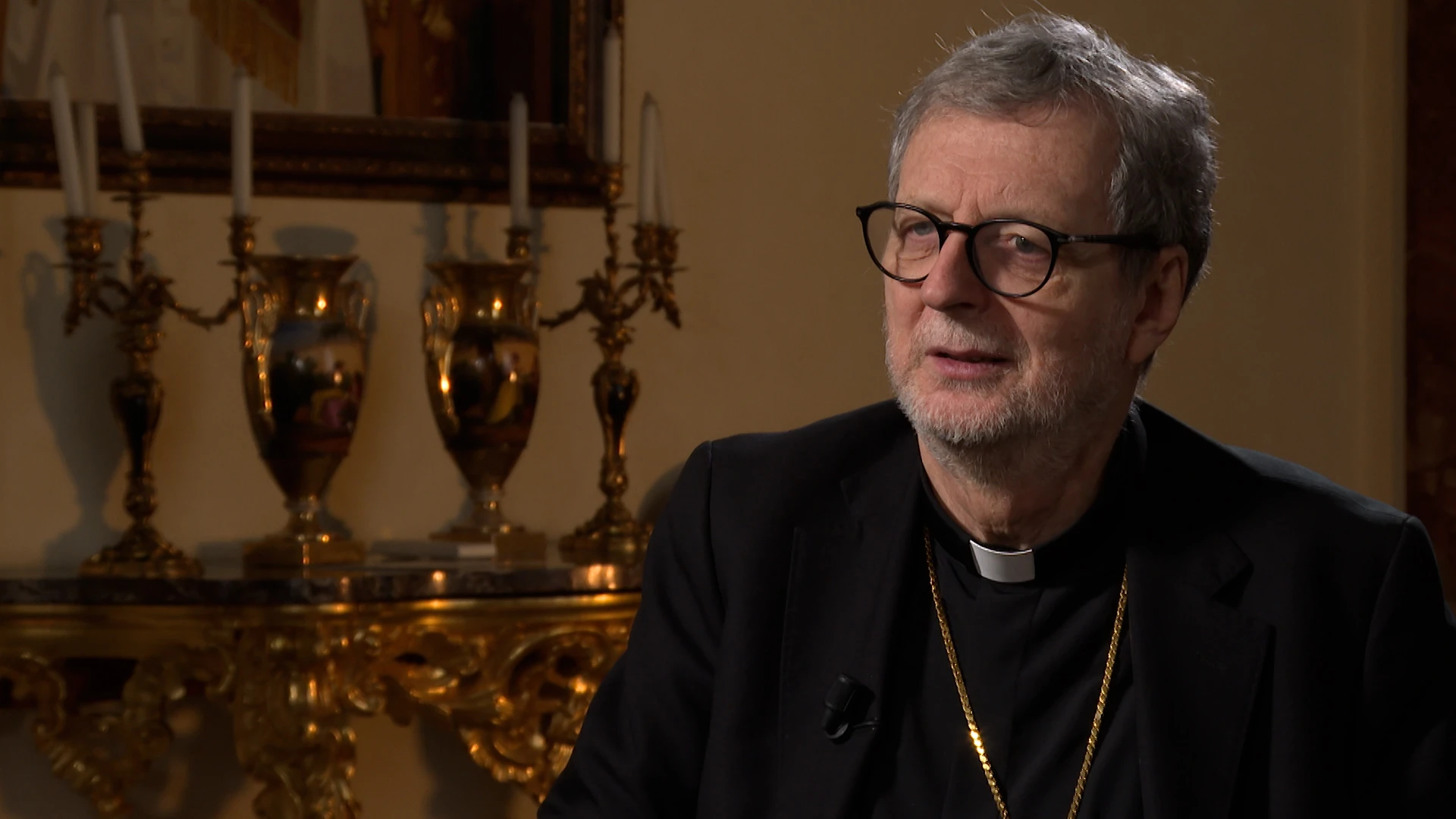 Cardinal Claudio Gugerotti, prefect of the Vatican's Dicastery for the Eastern Churches, during an interview at the Vatican on Dec. 11, 2024.?w=200&h=150