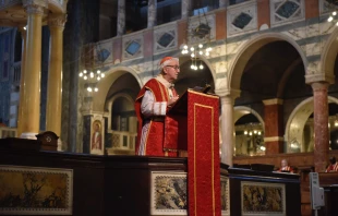 Cardinal Vincent Nichols at the Red Mass at Westminster Cathedral, London, England, Oct. 1, 2021. Credit: Diocese of Westminster via Flickr