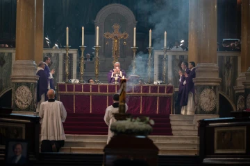 The Requiem Mass of Sir David Amess at Westminster Cathedral, London, England, Nov. 23, 2021