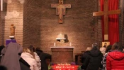 “24 Hours for the Lord” at the Church of St. Lawrence in Piscibus on March 13, 2016.