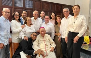“Lord, give me the grace to be faithful to you and to the Church until eternity” is the daily prayer of retired Archbishop Ramón Benito de la Rosa y Carpio. Credit: Anthony García, assistant to the archbishop emeritus