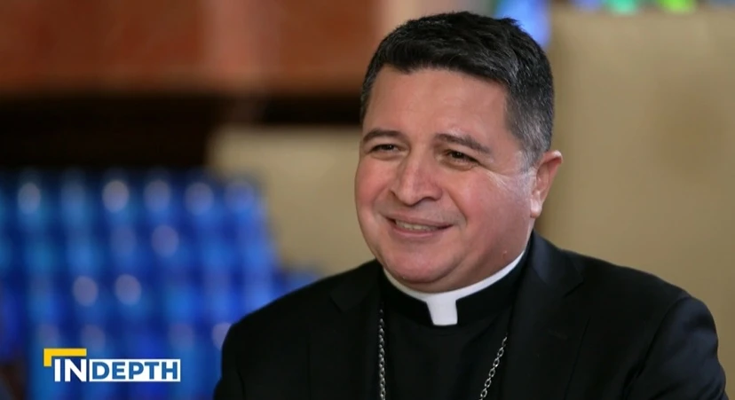 Bishop Evelio Menjivar speaks with “EWTN News in Depth” on Friday, March 14, 2025.?w=200&h=150