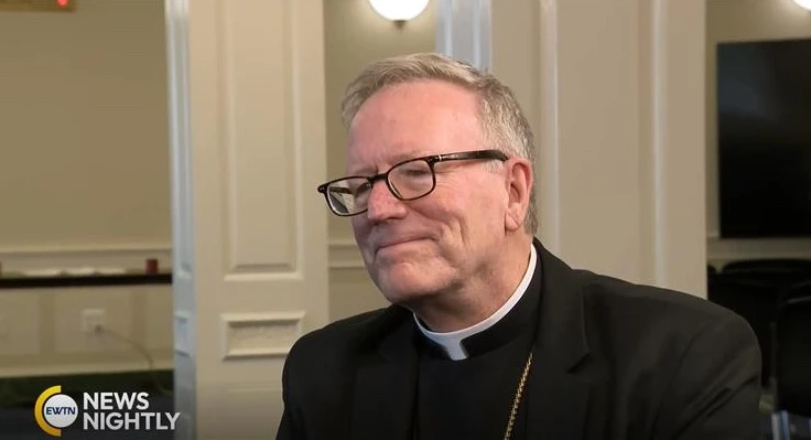 Bishop Robert Barron of Winona-Rochester, Minnesota, speaks with “EWTN News Nightly” on March 4, 2025.?w=200&h=150