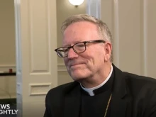 Bishop Robert Barron of Winona-Rochester, Minnesota, speaks with “EWTN News Nightly” on March 4, 2025.