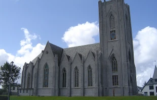 Cathedral of Christ the King in Reykjavik, Iceland. Credit: Wirthi, CC BY-SA 3.0, via Wikimedia Commons