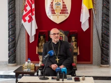 Cardinal Pierbattista Pizzaballa, Latin patriarch of Jerusalem.
