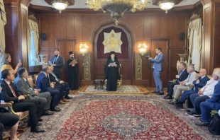A recent meeting of various members of the ecumenical initiative Easter Together 2025. Credit: Courtesy of Easter Together 2025
