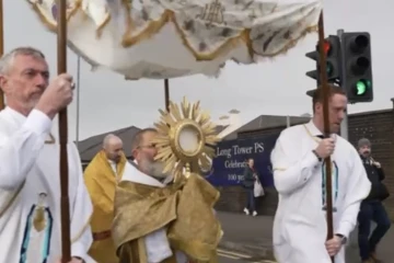 Eucharistic procession Ireland