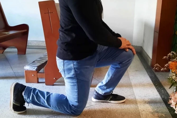 act of genuflection
