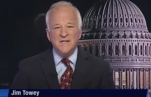 “People need genuine compassion and choices, not the false choice of pain or poison,” says Jim Towey, founder and president of Aging with Dignity, the organization behind a new watchdog effort to monitor and oppose the expansion of assisted suicide throughout the United States. Credit: “The World Over with Raymond Arroyo”/EWTN News screenshot