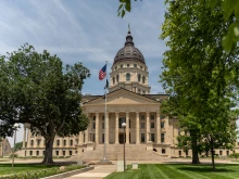 The Kansas Capitol in Topeka.