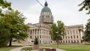 Kansas Capitol building in Topeka.