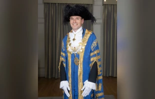 Councillor Robert Rigby will become a knight of St. Gregory in 2025. The news came as a shock to the lord mayor, who told CNA: “It’s a wonderful honor. I’m rather blown over by the whole thing. I didn’t ever expect anything like this.” Credit: Photo courtesy of Westminster City Council