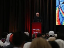 Bishop José Ignacio Munilla speaks at the International Eucharistic Congress taking place in Quito, Ecuador, Sept. 8–15, 2024.