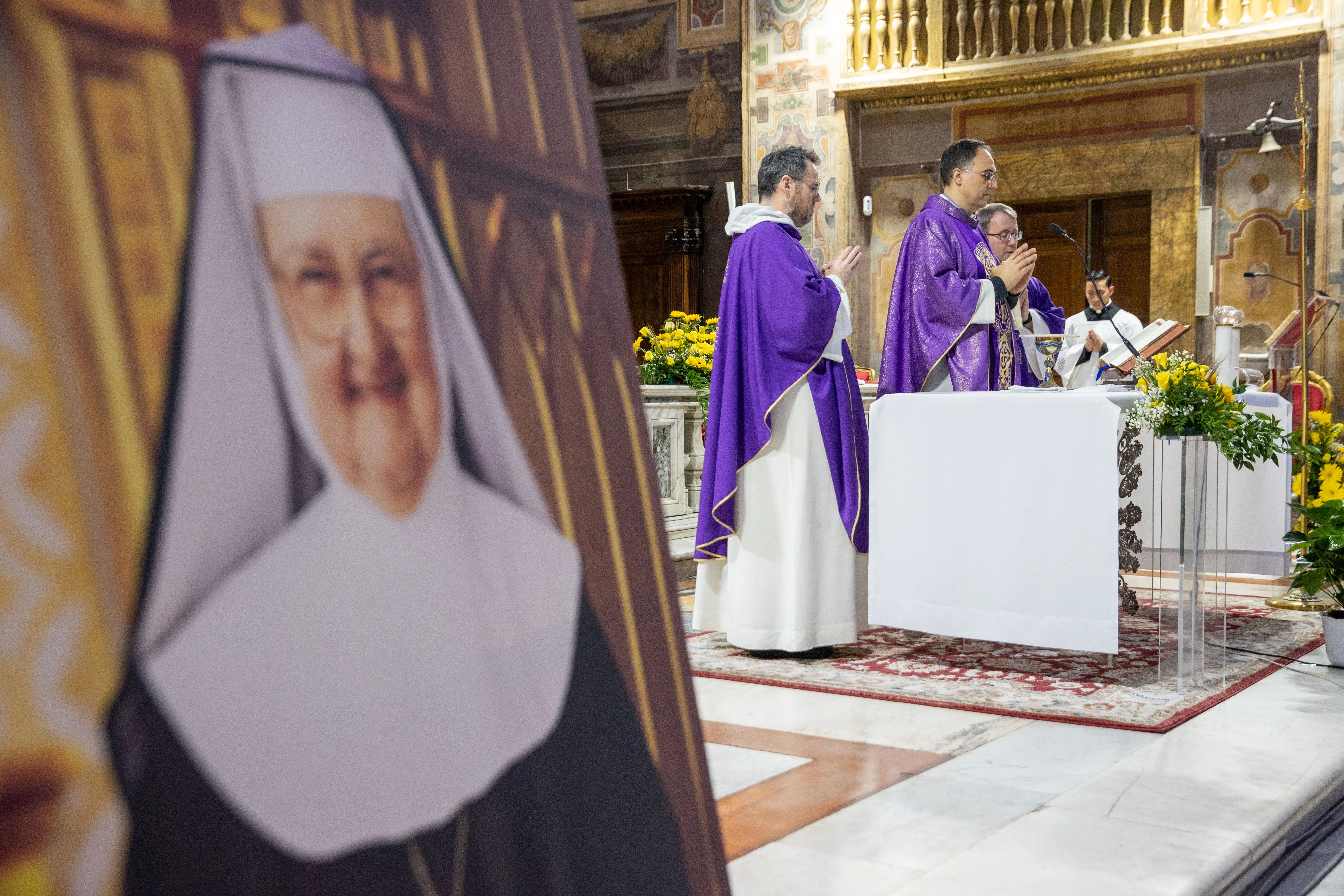 A special memorial Mass was held for Mother Angelica, the foundress of EWTN, in Rome on Thursday, March 27, 2025, in the Church of Santo Spirito in Sassia near the Vatican, marking the ninth anniversary of her death in 2016.?w=200&h=150