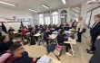 A newly-renovated classroom in the Holy Land. Less than 10% of classrooms administered by the Latin Patriarchate of Jerusalem have received these kinds of upgrades, according to the Equestrian Order of the Holy Sepulchre of Jerusalem.