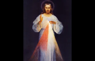 Original painting of the Divine Mercy by Eugeniusz Kazimirowski in 1934. Credit: Wikimedia Commons 4.0
