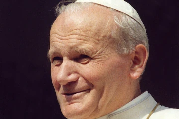 Pope John Paul II at the General Audience in St Peters Square on October 21 1981 Credit   LOsservatore Romano CNA 5 21 15