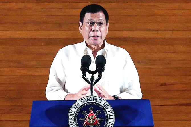 Former president Rodrigo R Duterte Credit Ace Morandante Wikipedia Public Domain CNA
