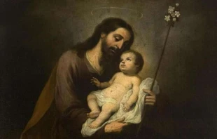 A detail from “Joseph with the Child and the Flowering Rod” by Alonso Miguel de Tovar (1678–1752). Credit: Public domain
