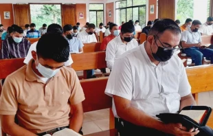 Seminarians at St. Aloysius Gonzaga in 2022. Credit: Courtesy of the Diocese of Matagalpa