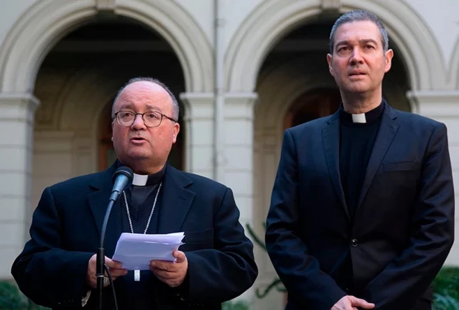 Archbishop Charles Scicluna (left) and Monsignor Jordi Bertomeu (right).?w=200&h=150