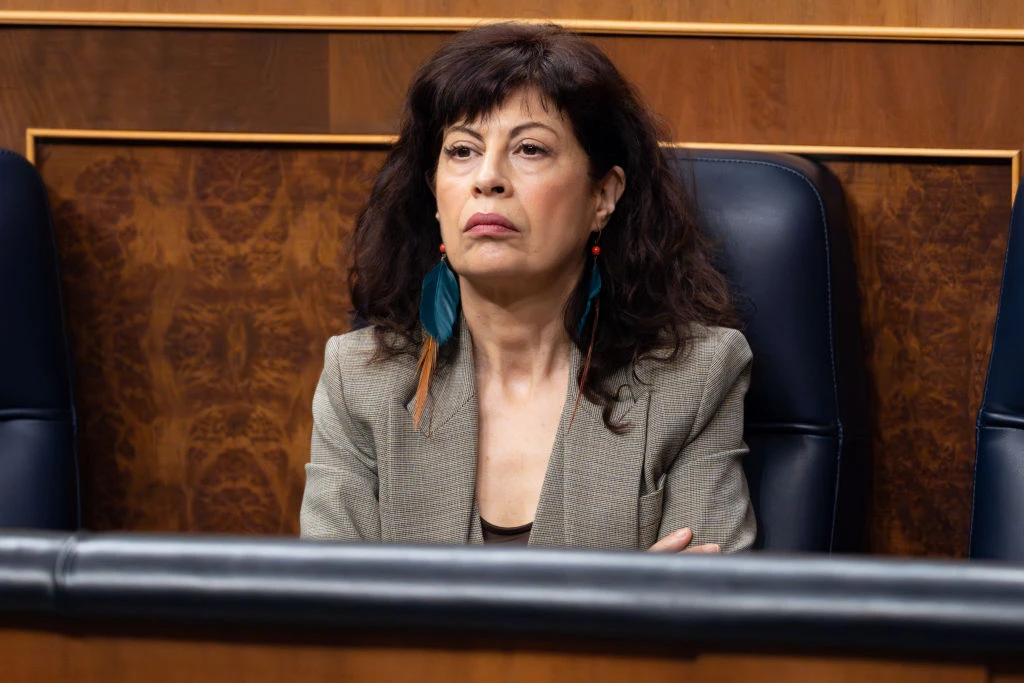 Ana Redondo, Spain’s minister of equality, is seen at the Spanish Congress of Deputies on Feb. 12, 2025.?w=200&h=150