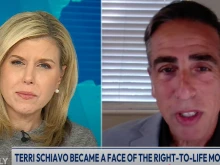 Bobby Schindler, brother of Terri Schiavo and president of the Terri Schiavo Life and Hope Network, speaks with “EWTN News Nightly” anchor Tracy Sabol on March 18, 2025.