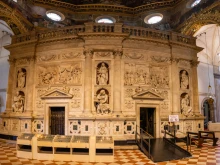 The Holy House of Our Lady in the Shrine of Loreto.