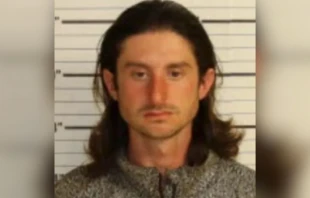 Zachary Liberto, 30, was arrested March 22, 2025, and charged with commissioning an act of terrorism for allegedly sending an email to a member of the staff at St. Louis Catholic Church in Memphis, Tennessee, expressing his intent to “butcher” Catholics with a machete. Credit: Shelby County Sheriff’s Office