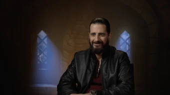 Catholic actor Jonathan Roumie, known for his role as Jesus Christ in “The Chosen,” speaks with CNA during a press junket interview on March 19, 2025, in Dallas at the Season 5 premiere of “The Chosen: Last Supper.”
