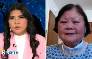 Carolyn Woo, the former president and CEO of Catholic Relief Services, speaks with “EWTN News in Depth” on Friday, March 14, 2025. Credit: “EWTN News in Depth”