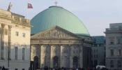 St. Hedwig Cathedral in Berlin, Germany.